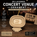 Concerts Venue 3D Ornament
