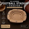 Professional Football Stadium 3D Coaster