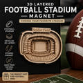 Professional Football Stadium 3D Magnet