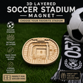 Professional Soccer Stadium 3D Magnet
